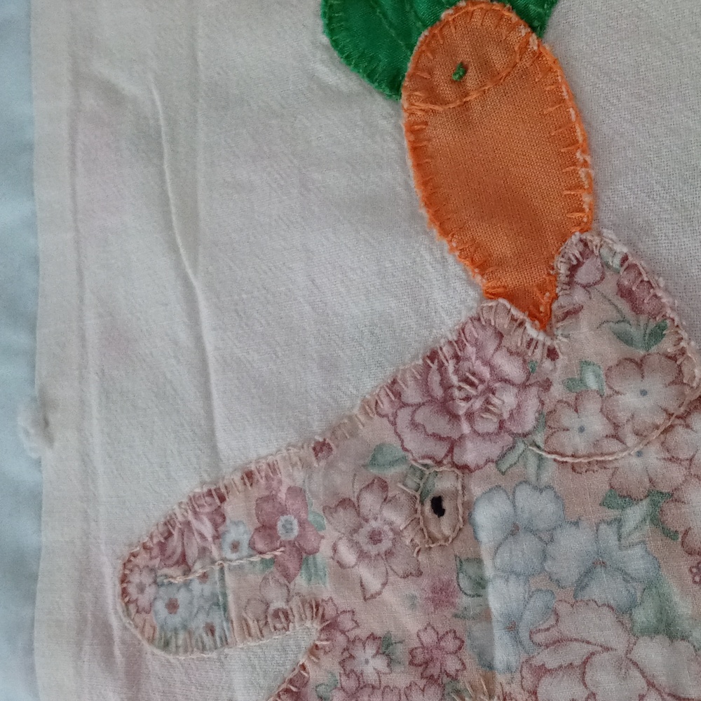 Vintage Hand Stitched Patch Quilt - Picture 6 of 9